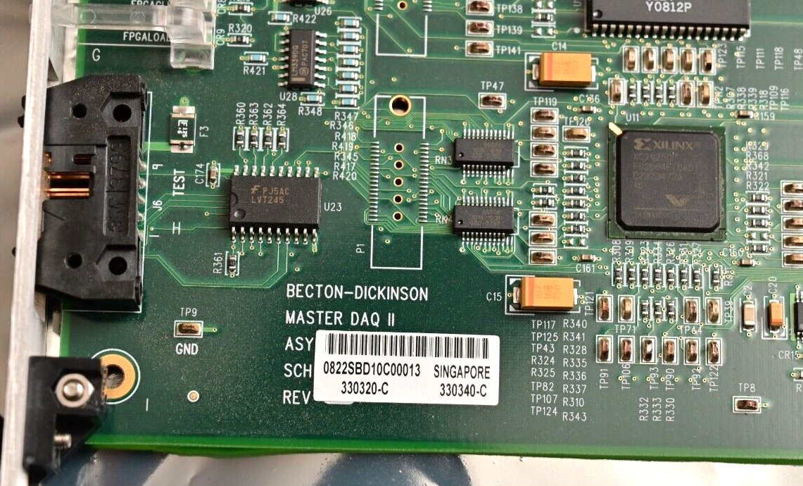 BD LSR II Flow Cytometer Channel Master DAQ II Card VME Bus ADSP-21160M 330320-C