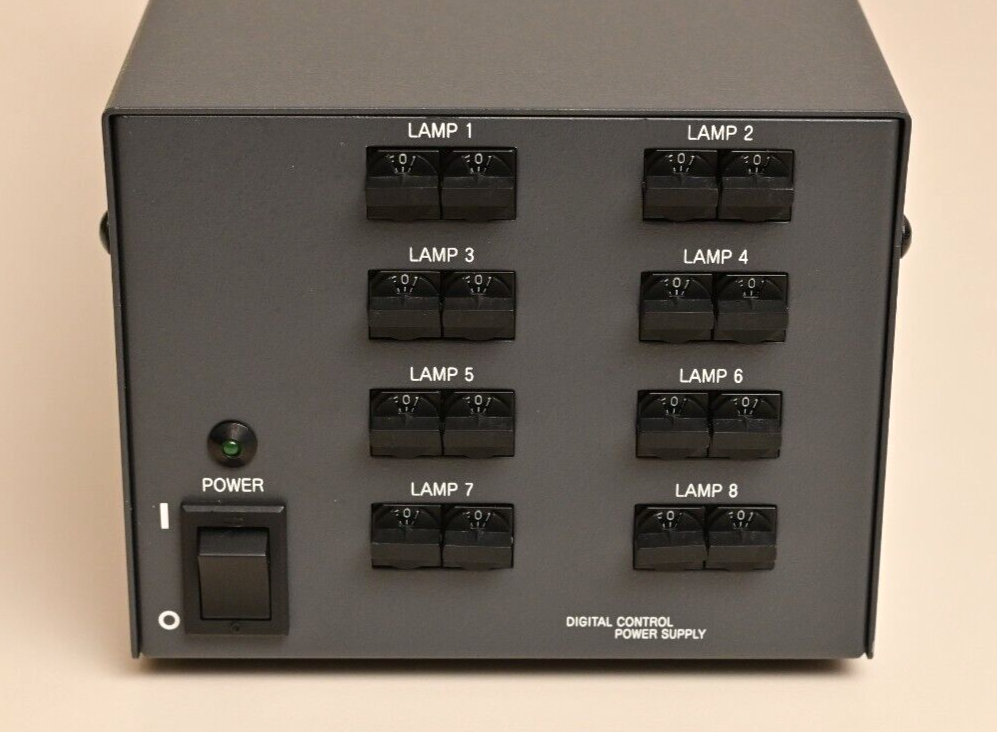 OPTEX FA 8-Channel 100W Digital PWM LED Power Supply OPPA-100M8 Machine Vision