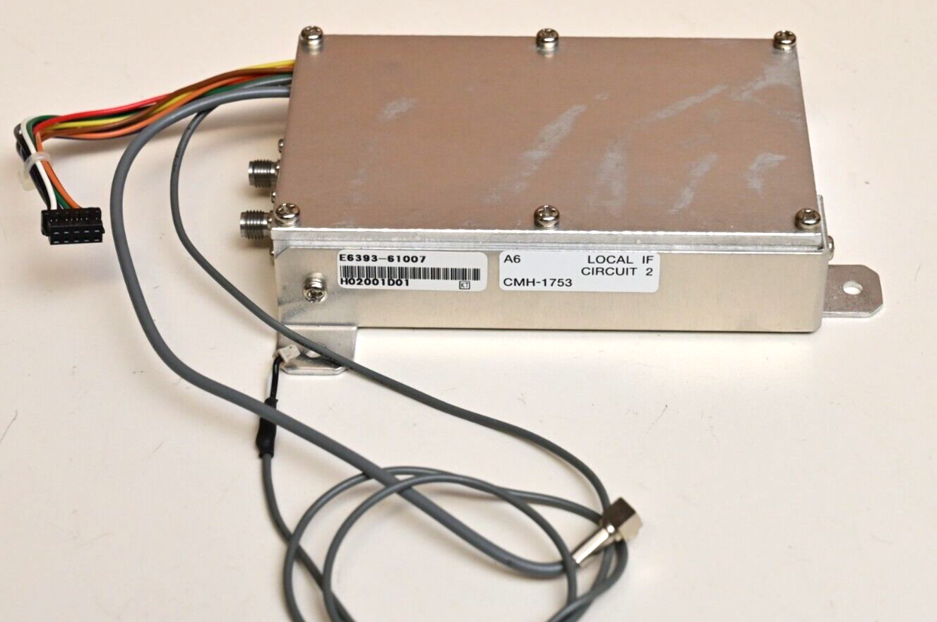 JRC Agilent Local IF Circuit 2 RF Assembly CMH-1753 E6393-61007