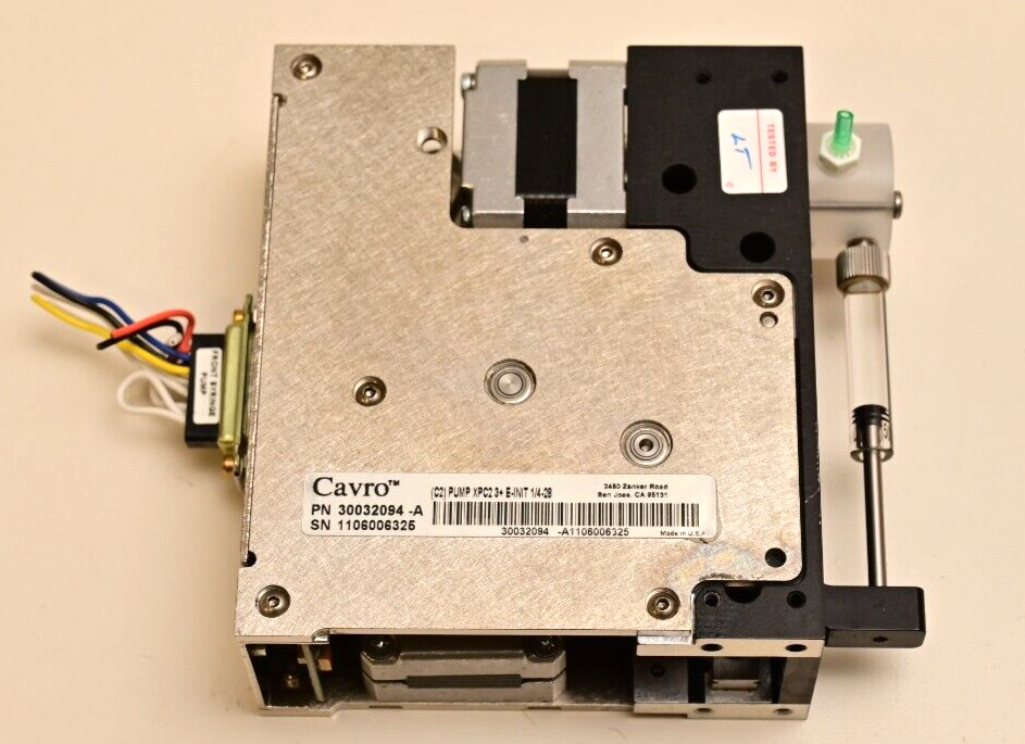 CAVRO Mini Syringe Pump 30032094-A XPC2 3+ E-Init 1/4-28