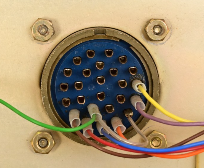 CEA Berkleonics Inverter Rear Panel Amphenol 20-7S 28-12S Military Connectors