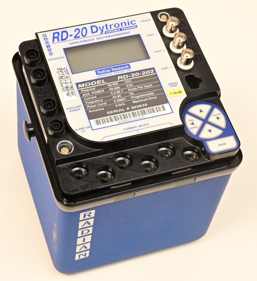 Radian Research RD-20-202 Dytronic Portable Single-Phase Reference Standard