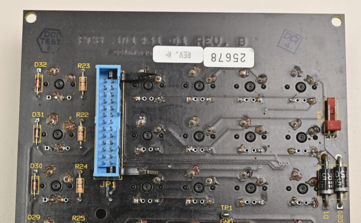 Accom Video Production Keyboard BS31 New Bronto Parts Cherry LED Keys Zilog Z80