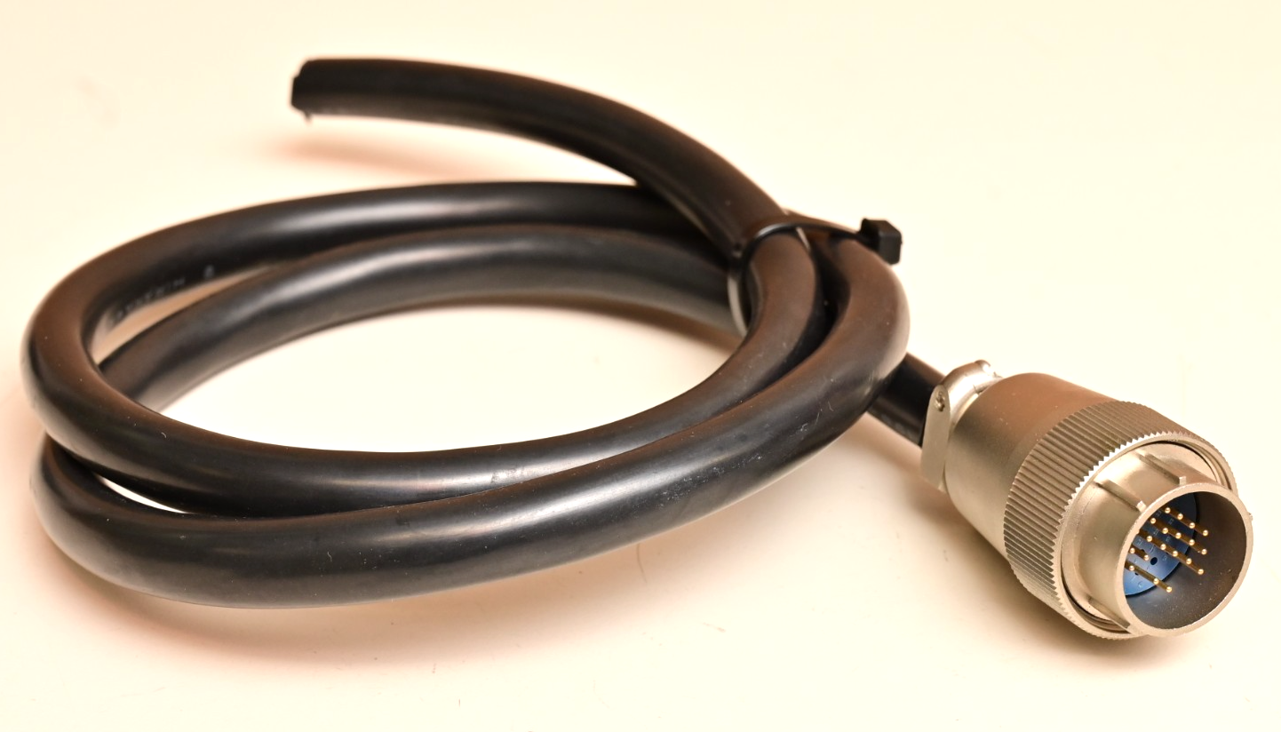 Hirose HRS 025024 24-pin Male Plug/Socket w/ 1m Shielded Cable Hirakawa Japan