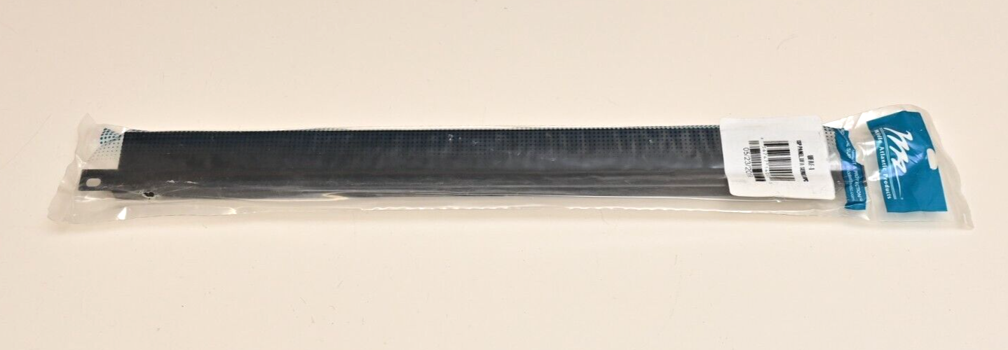 Middle Atlantic UFAF-1 Face Panel for UFA Shelf 1 RU Powder Coated Black