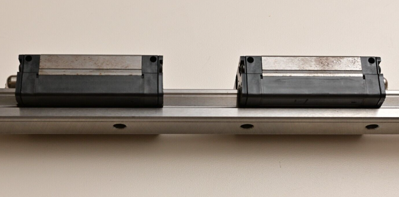 THK Linear Bearing Rail 58cm/22.75" with 2 SSR20 Blocks YP8B1780 CNC/3D Printer