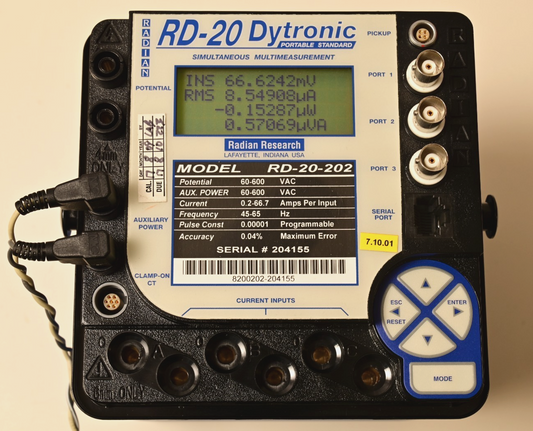 Radian Research RD-20-202 Dytronic Portable Single-Phase Reference Standard