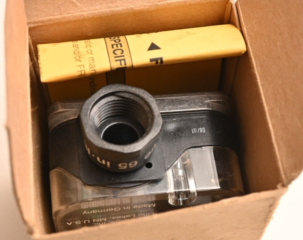 DUNGS D217087 GAO-A2-4-5 Gas Pressure Switch 2" to 20" W.C.