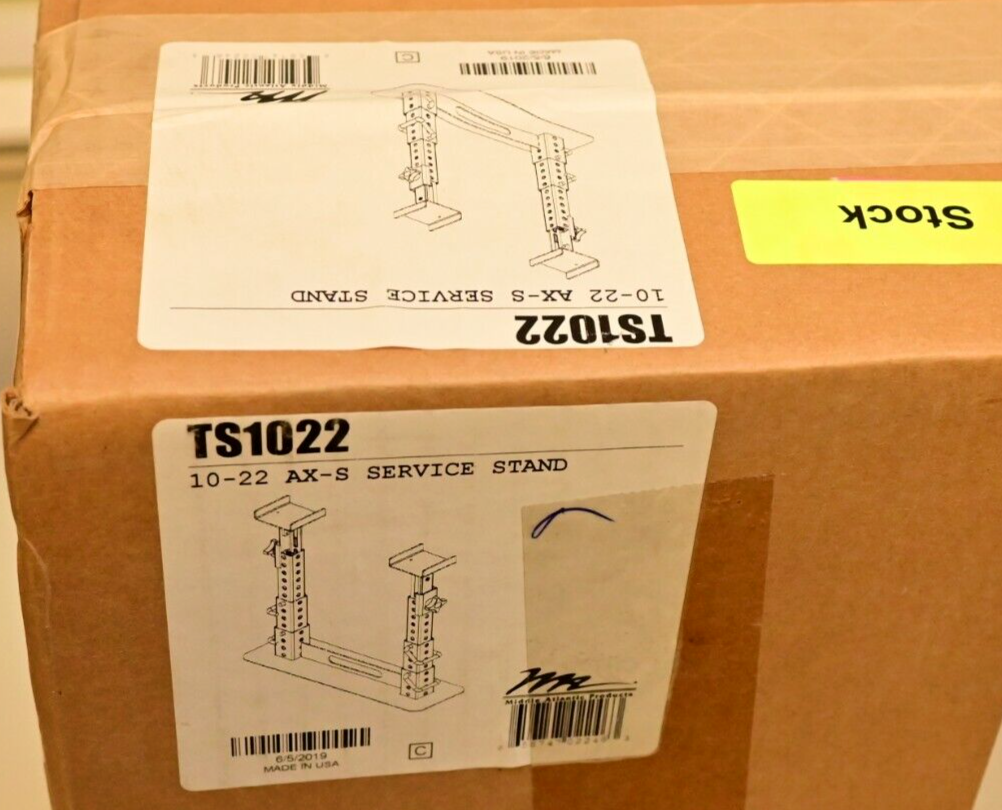 Middle Atlantic Products TS1022 10-22 AX-S Service Stand NIB
