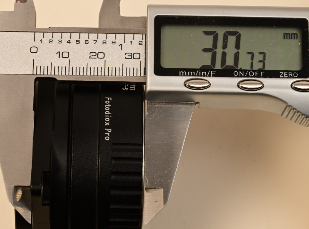 Canon EF Lens Mount Plate Assembly for Scientific/Industrial Active 36mm Flange