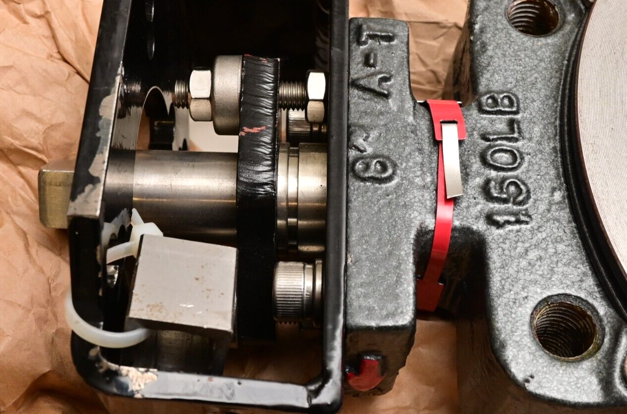 A-T Controls 8" 150lb Powerseal High Performance Butterfly Valve 316L LUG 660°F