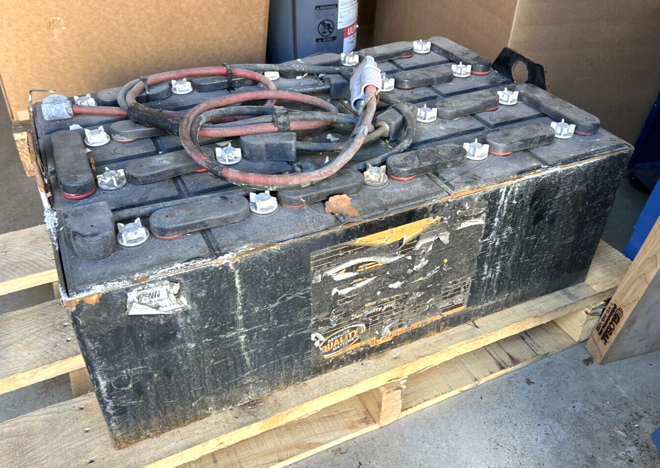 Deka 18-D35-13 Forklift Battery 36V Untested