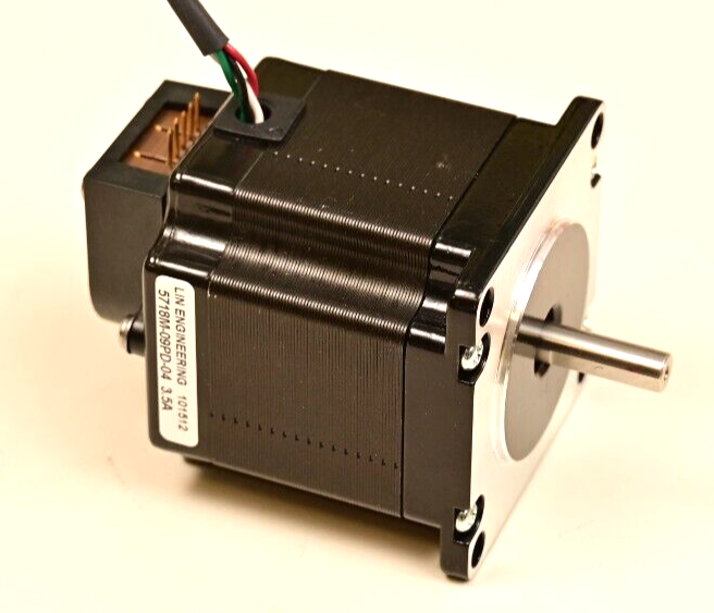 Lin Engineering NEMA 23 Stepper 5718M-09PD-04 w/ US Digital Optical Encoder
