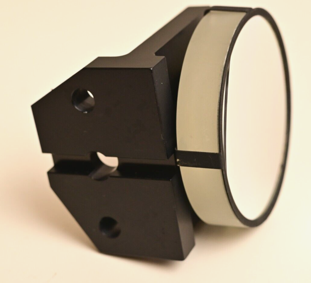 ISA Inc / Horiba Mounted 70mm Diameter Concave Mirror 404018-A UV Spectrometer