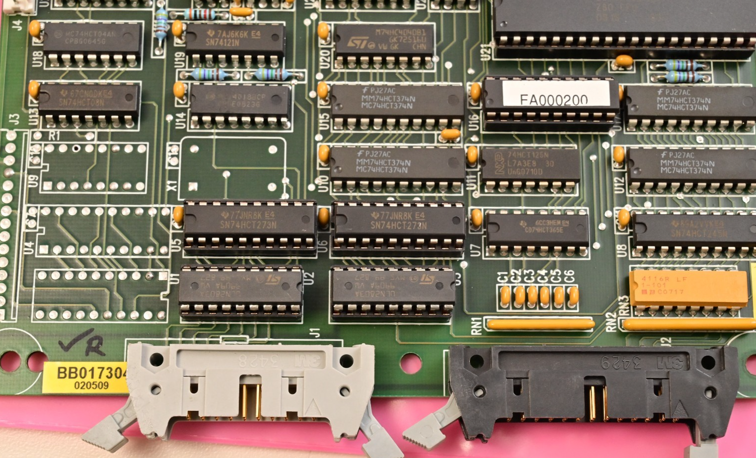 Watthour WECO 2350R PB000503 Zilog Z80 CPU PC Board BB017304 Analog Devices ICs