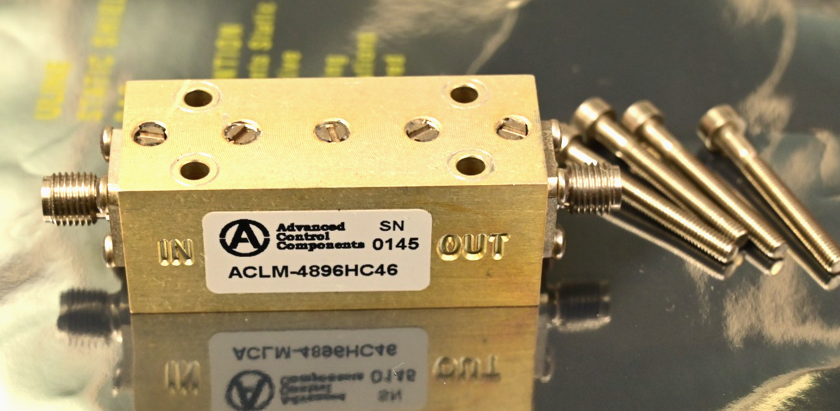Advanced Control Components RF Limiter ACLM-4896HC46 SMA Agilent GS-9200 46dBm?