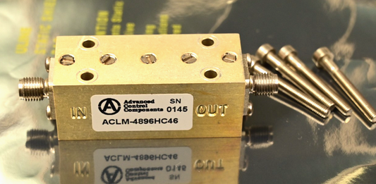 Advanced Control Components RF Limiter ACLM-4896HC46 SMA Agilent GS-9200 46dBm?