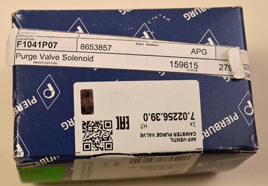 Volvo 8653857 Canister Purge Valve Solenoid Pierburg 7.02256.39.0 NOS