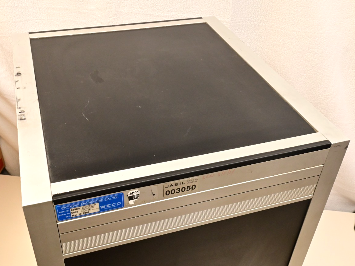 IMS Enclosures 14U Rack Mount Cabinet ~18" Deep Aluminum/Black Fold Out Handles