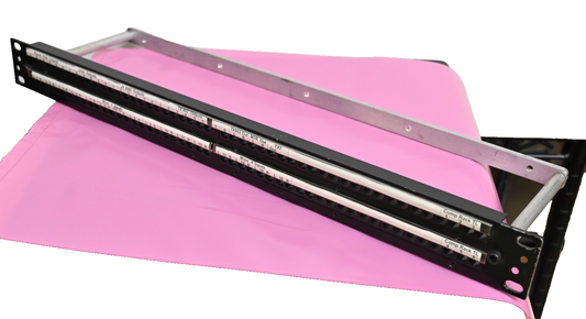 ADC PJ-739 Patchbay Empty for 96x PJ839 Bantam Audio Jack Rack Mount 1U