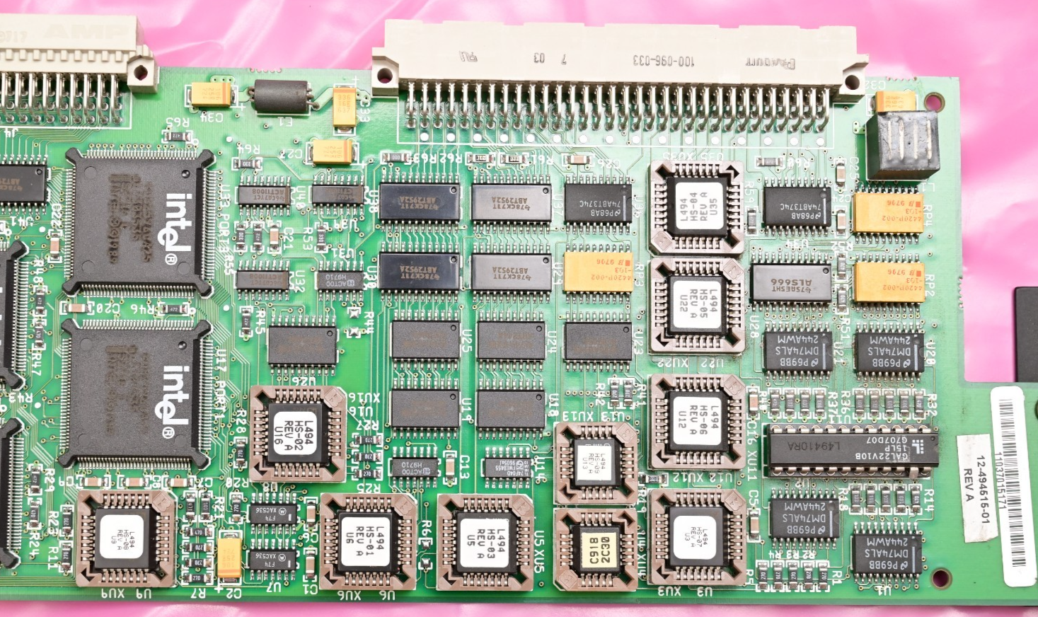 Proteon ProNET CNX 500 Router Quad Ethernet Card P4517-02 Vintage 1993 12494-510