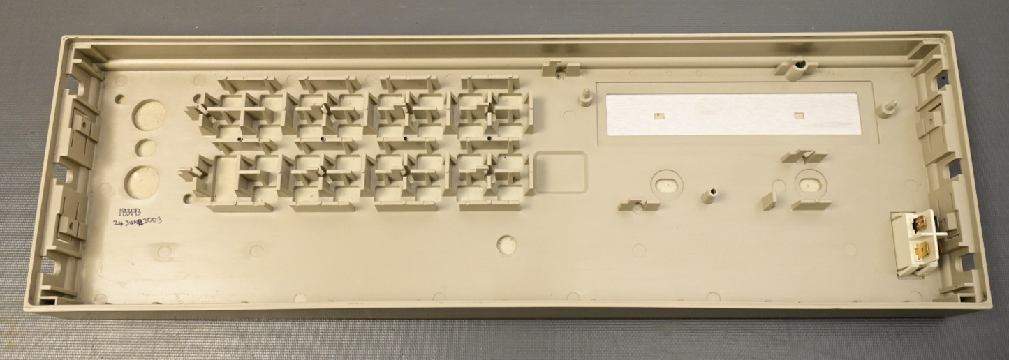 Agilent 6692A DC Power Supply Lower Front Panel Blank w/ Power Switch