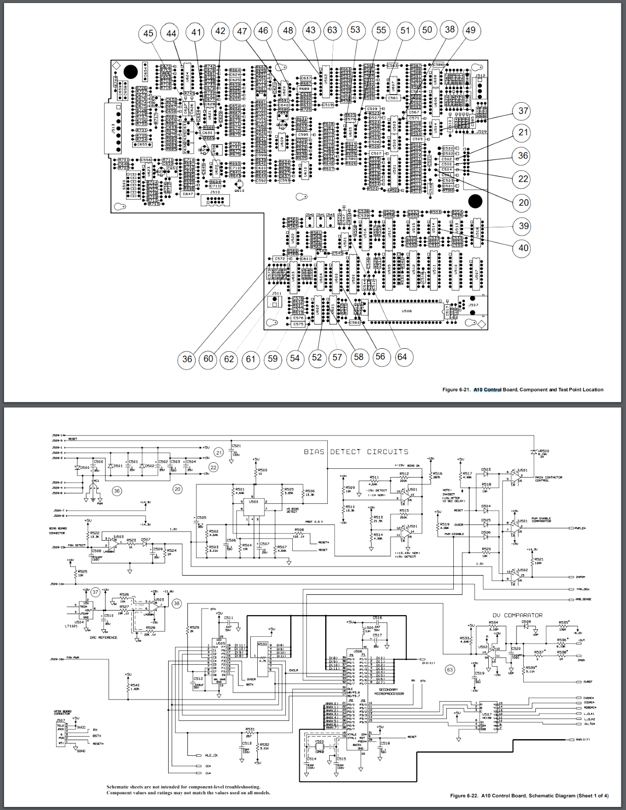 Agilent 6692A A10 Control Board 06692-60020 PCB HP/Keysight 06692-61020