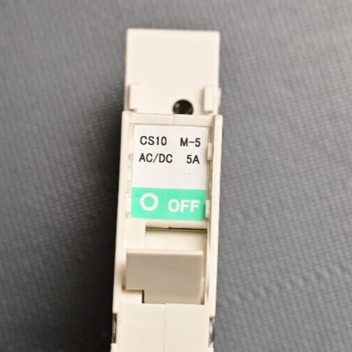 National AC/DC Circuit Breaker 5A 240VAC 60VDC DIN Rail Mount CP-CS BACS101505