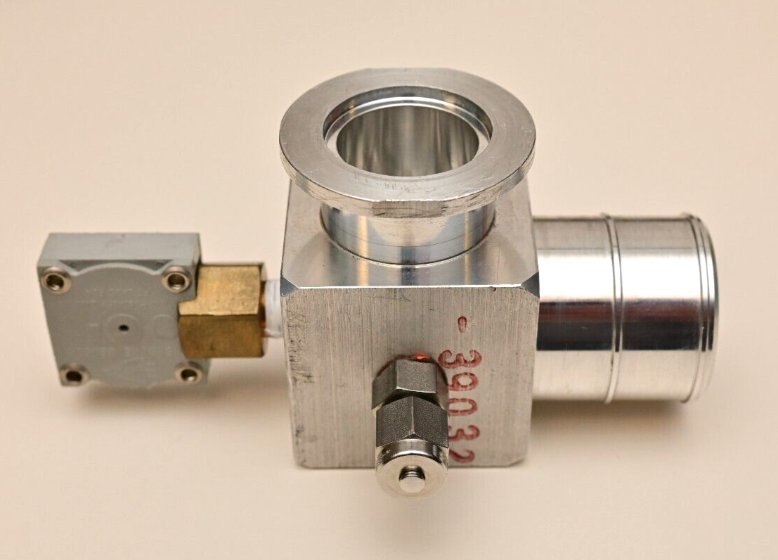 KF25/NW25 to 1.25" Vacuum Pump Hose Adapter Manifold w/ MPL503 Pressure Sensor
