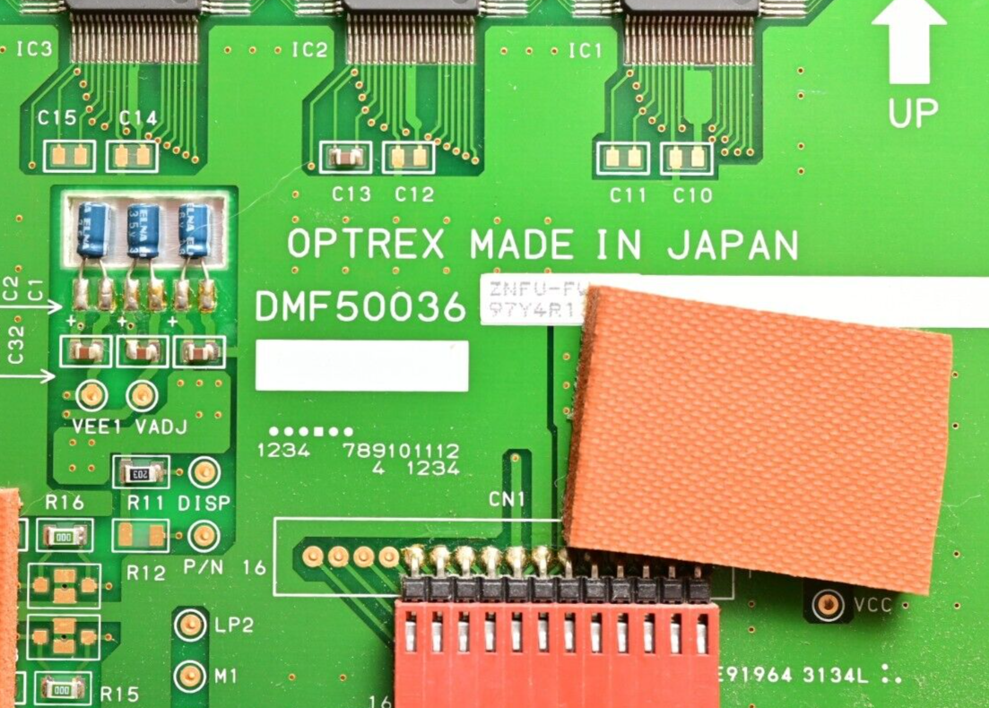Optrex DMF50036 ZNFU-FW 9.6" Monochrome LCD with ERG E1431 Inverter *See Image*