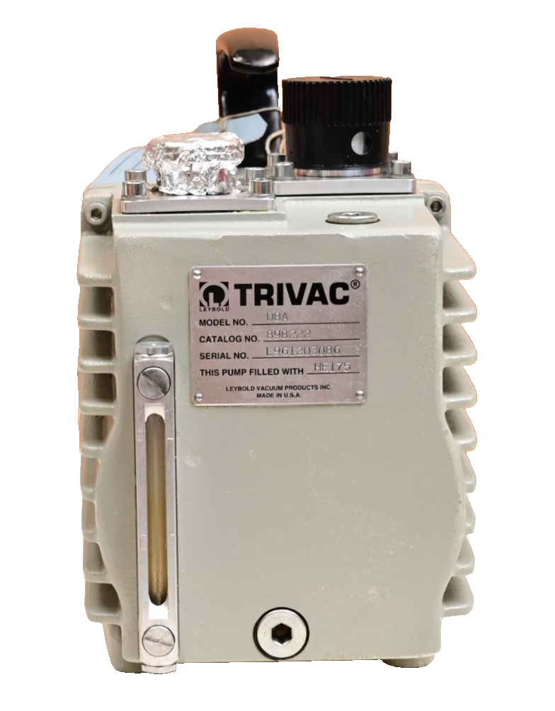 Leybold TRIVAC D8A Vacuum Pump Head 898222 Rough-In Rotary Vane Pump
