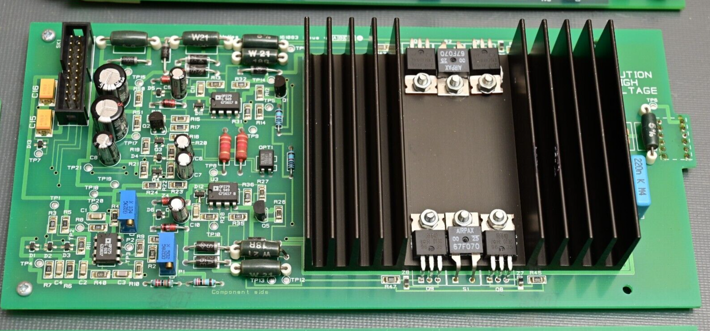 Lot of 6 Melles Griot PC Boards Piezo Controller Analog AD669 DAC 17MPZ001