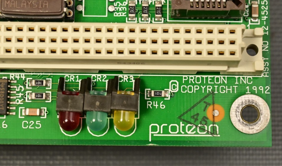 Proteon ProNET CNX 500 Router ROM Board Vintage 1992 17-452440 AMD EPROM