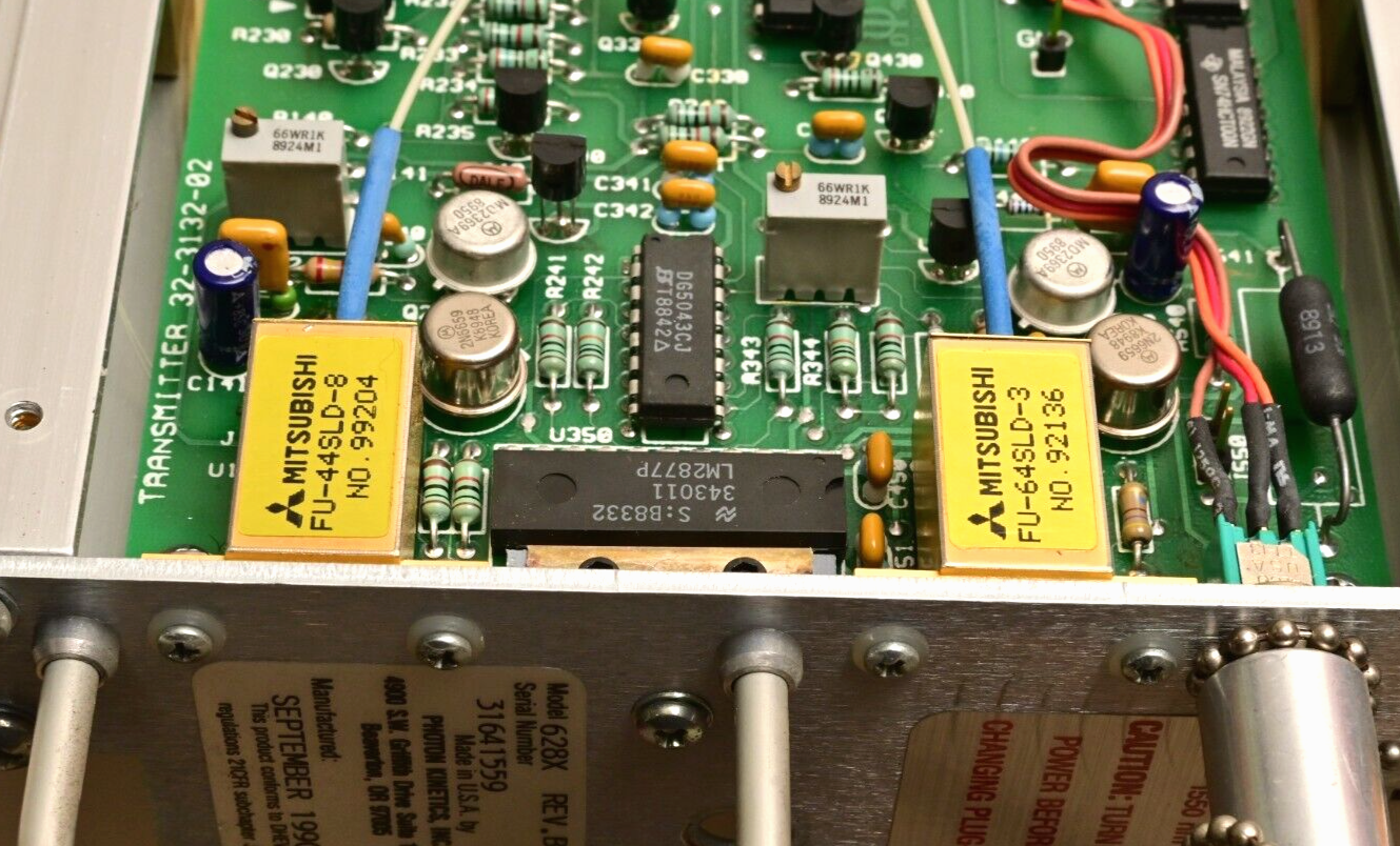 Photon Kinetics OTDR Plug-In Module 628X 1300/1550nm Fiber Optic Laser/Detector