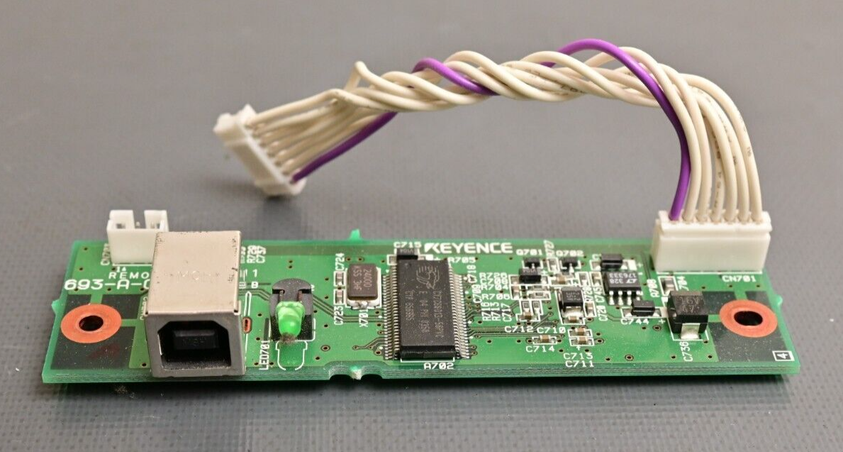 Keyence VHX-100K Microscope Remote Board USB Port 693-A-C04-02