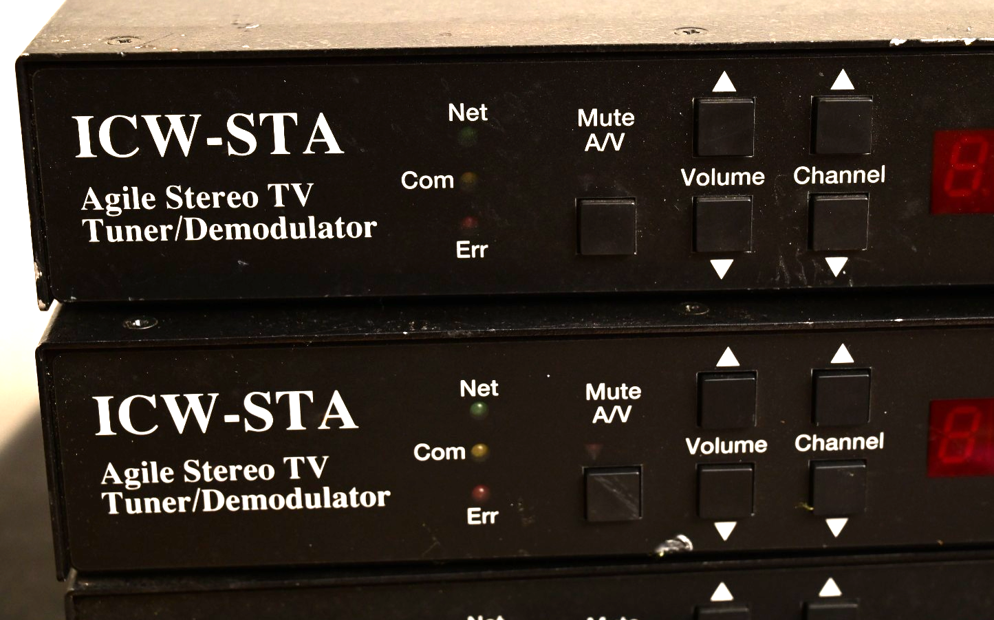 Lot of 3 Contemporary Research ICW-STA Stereo TV Tuners for Parts MC68k TDA9855