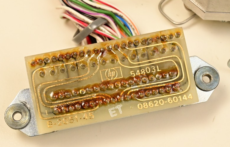 Vintage Hewlett Packard HPIB/GPIB Amphenol Connectors Adapters Gold Plated 8620A