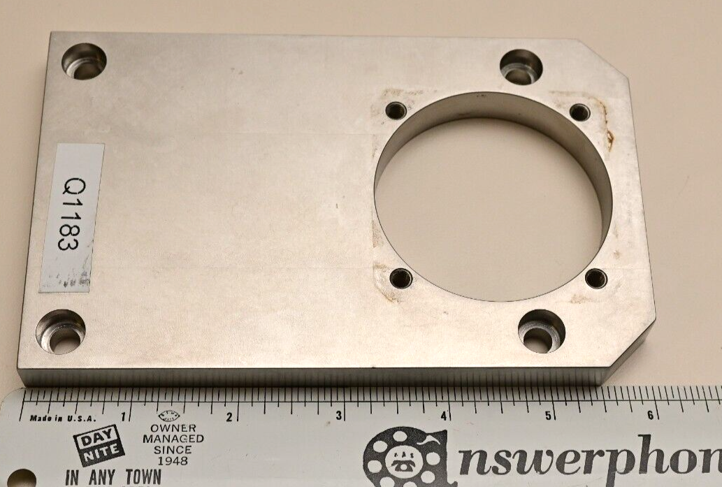 Heavy Duty Servo/Stepper Motor Mount 60mm Flange NEMA 23  1/2" Thick Steel Plate
