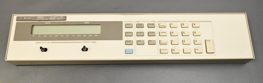 Agilent 6692A DC Power Supply Front Panel LCD Display As-is 5063-3408 5063-3473