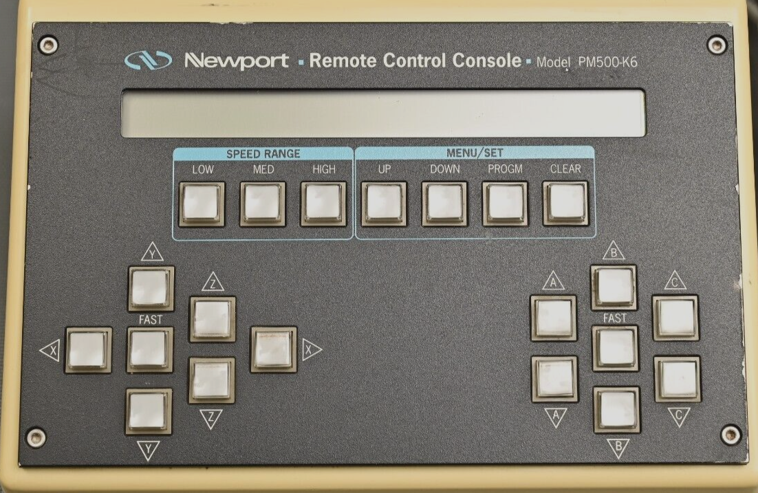 Newport Remote Control Console PM500-K6 for Precision Motion Controller