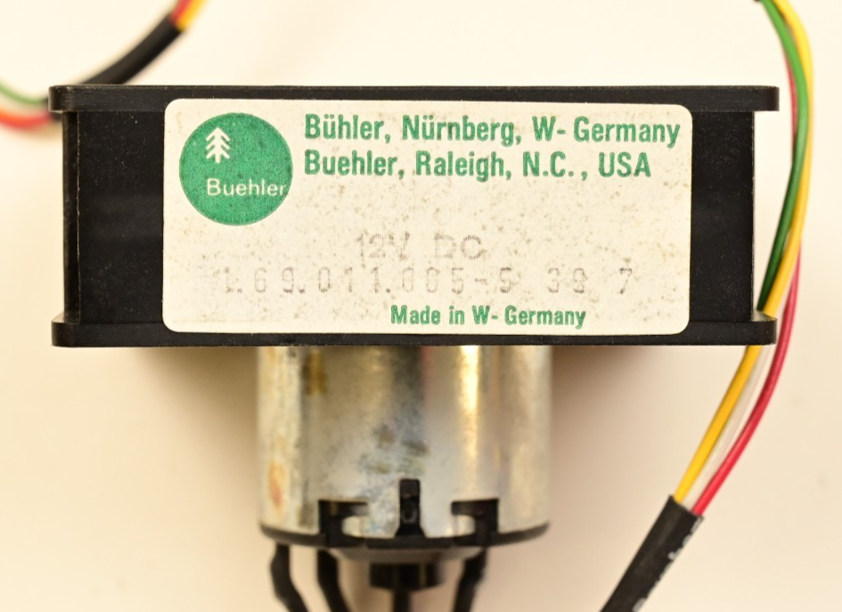 Bühler/Buehler Fan 4-Wire Vintage Fan HP 8620A 12V Germany