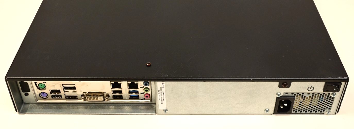 ExacqVision ELP NVR 2x4TB HDD 9-Camera License Exacq 1U Rack Mount IP04-04T-ELPR