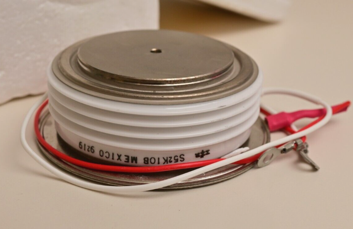 S52K10B Thyristor SCR Silicon Rectifier P/N 133088-1 Military Surplus 1kV/1.49kA