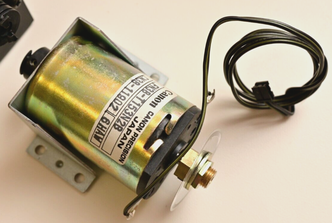 Canon Precision Motor FN38-T153N2B with ~20:1 Right Angle Gearbox & Encoder Sony