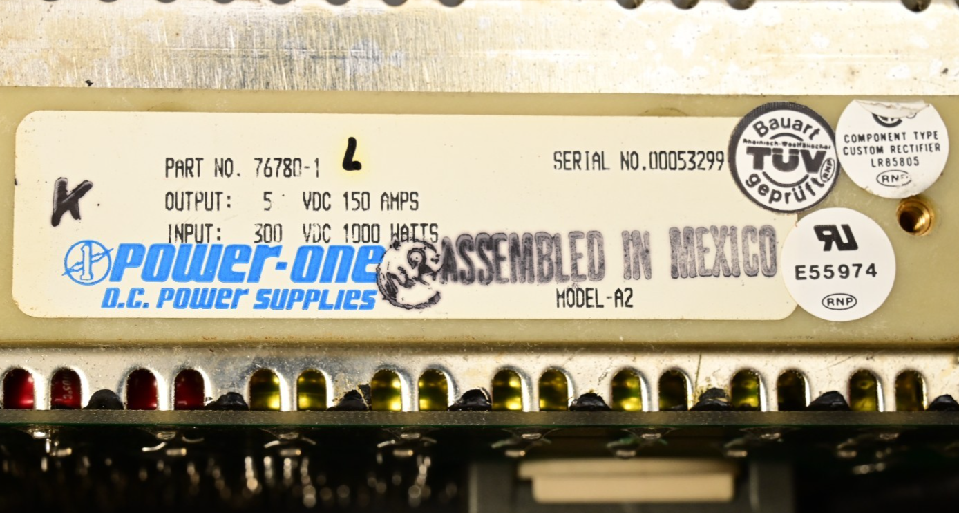 QTY 2 Power-One 5V@150A DC Power Supply Modules for SPM Modular PS 76780-1 As-is
