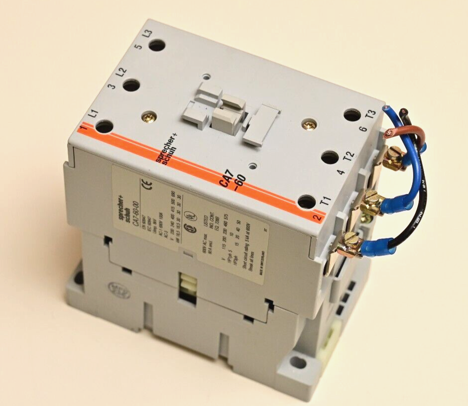 Sprecher + Schuh CA7-60-00 Contactor 60947 690V 100A