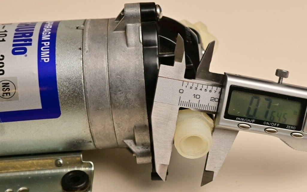 Sureflo Diaphragm Pump 8010-101-200 7.5GPH 28LPH 24VAC NSF Water Purification