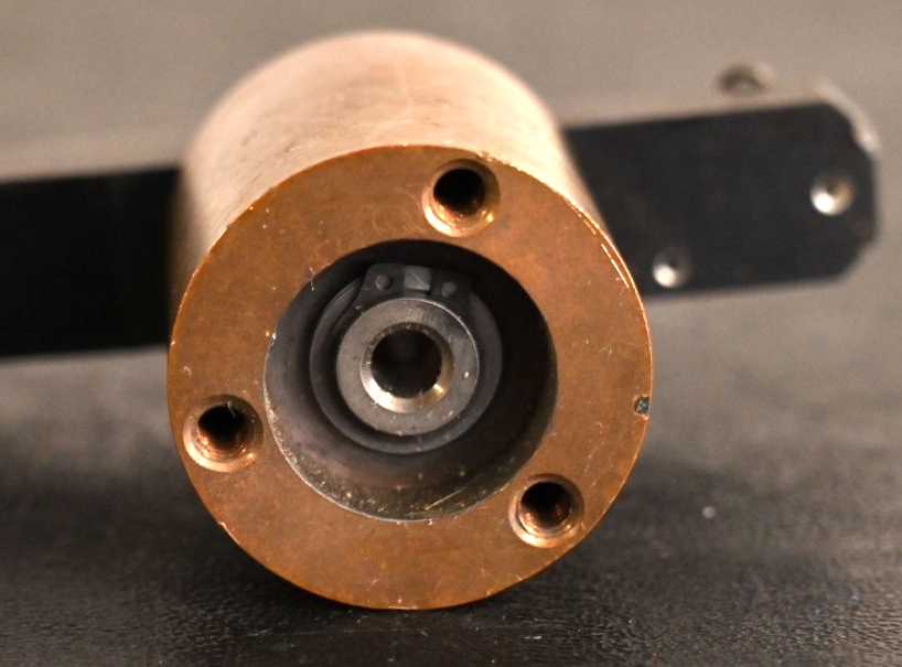 Reel to Reel Tension Arm Idler w/ Cherry Switch AMPEX? VTR-6 VTR-80 Brass/Alum