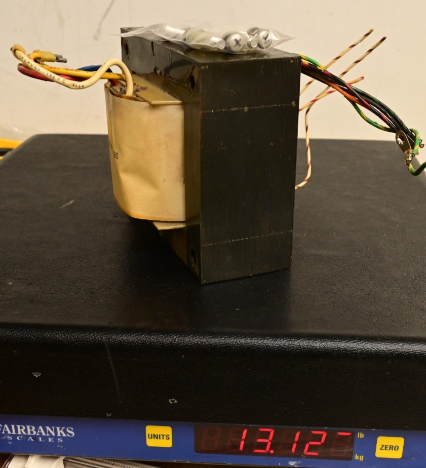 Vintage Hewlett Packard Transformer 6002A DC Power Supply 06002-80091 13lbs