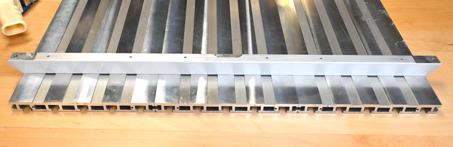 Gravograph IS6000 Rotary Engraver T-Slot Aluminum Extrusion Bed 28x20 Aluminum